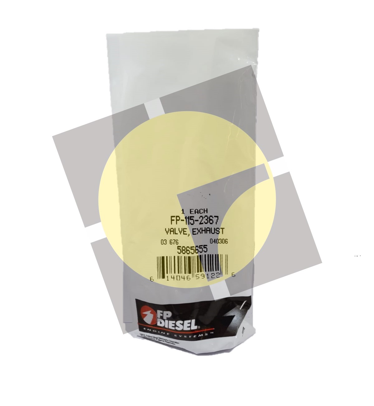 115-2367 STOKLARIMIZDA! - FP SUBAP (VALVE)