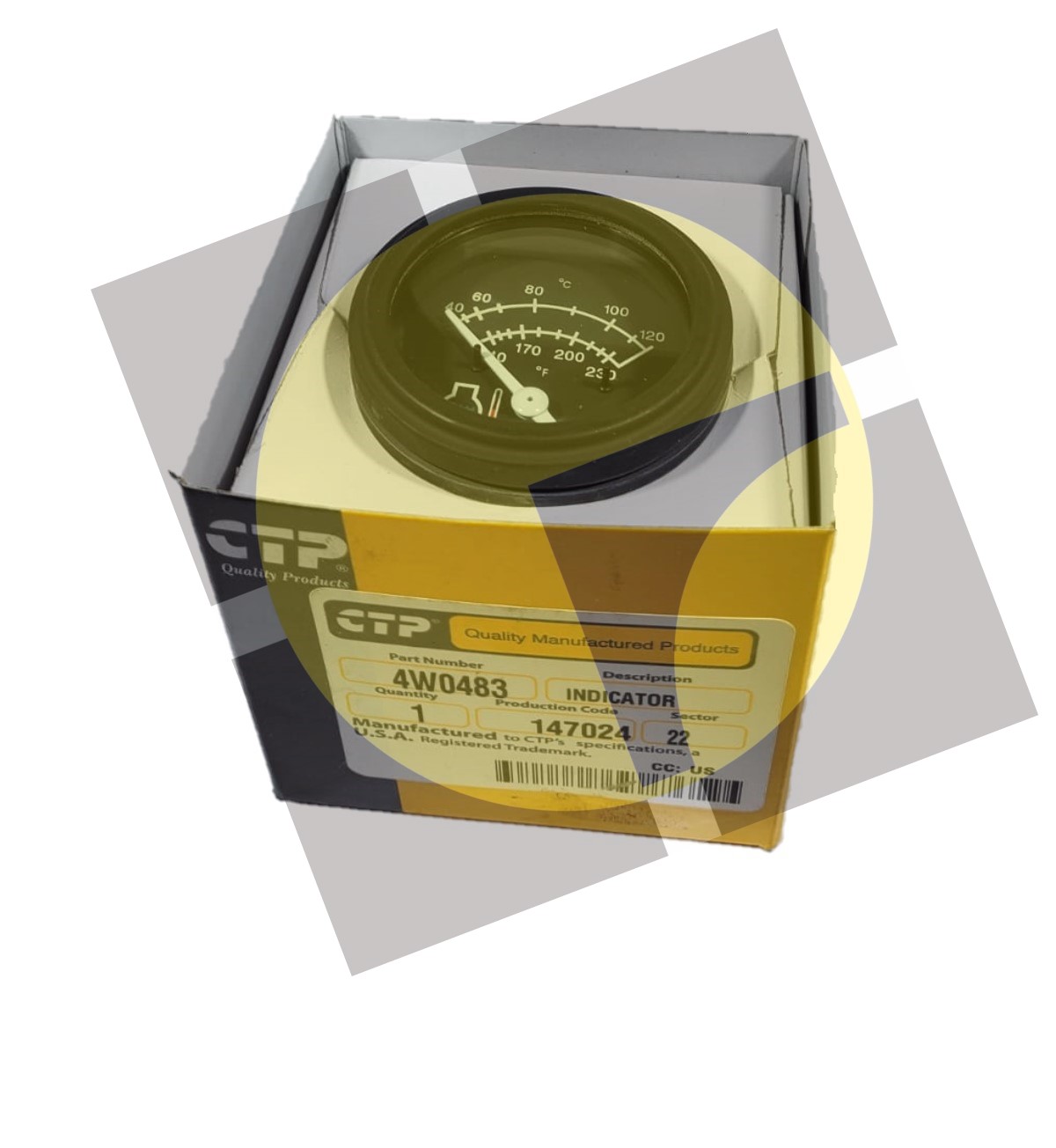 4W0483 STOKLARIMIZDA! - CTP INDICATOR (USA)