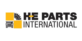 H-E PARTS logo